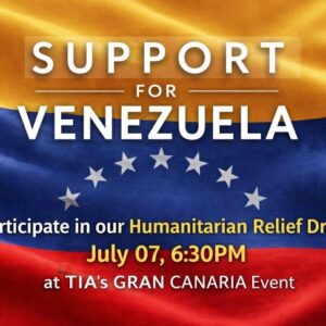 VENEZUELA:  Humanitarian Relief Drive